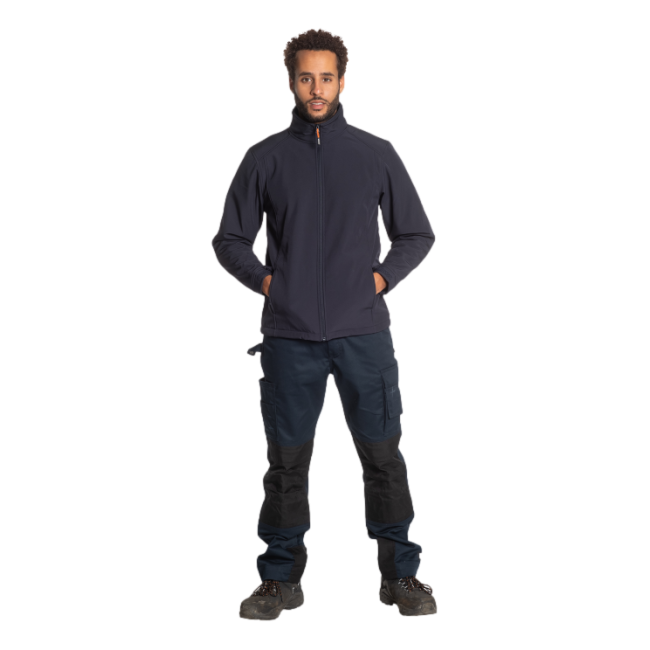 Korte werkbroek Titan Marineblauw - Herock
