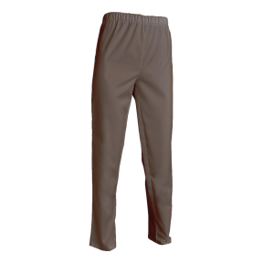 Unisex polykatoen broek Andre Taupe - SNV
