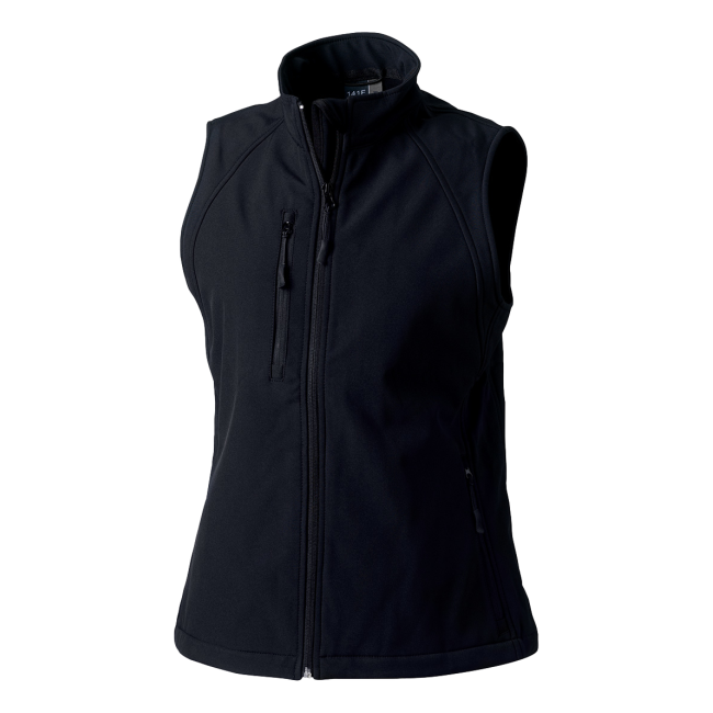 Kamizelka Softshell dla Kobiet Czarna - Russell