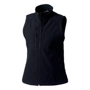 Bodywarmer Softshell pour Femme Noir - Russell