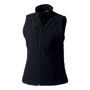 Bodywarmer Softshell pour Femme Noir - Russell