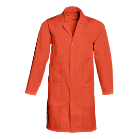 Blouse de travail pression Xavier Orange - SNV