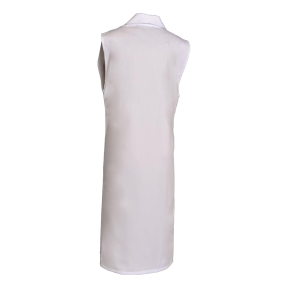 Ärmellose Kittel aus Polycotton Madona Weiß - SNV