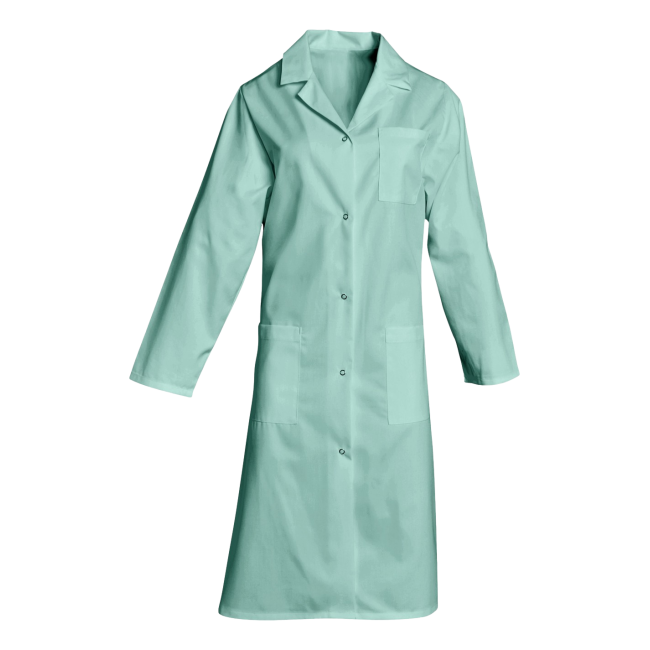 Blouse manches longues polycoton Madona Vert Nil - SNV