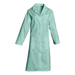 Blouse manches longues polycoton Madona Vert Nil - SNV
