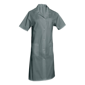Blouse korte mouwen polykatoen Madona Grijs - SNV