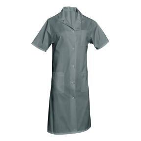 Blouse manches courtes polycoton Madona Gris - SNV