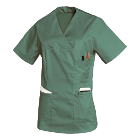 Tunique de travail femme Julia Vert aqua - SNV