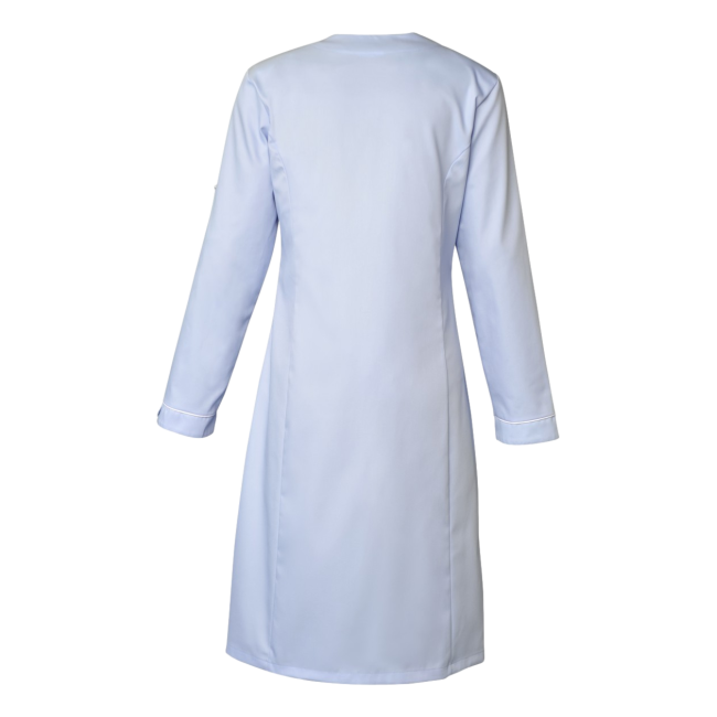 Blouse femme manches réglables Ariana Bleu ciel et blanc - SNV