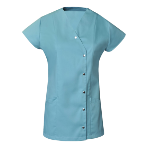 Tunique femme manches courtes Salomé Bleu turquoise - SNV