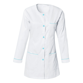 Tunique femme manches réglables Taylor Blanc et bleu pacifique - SNV