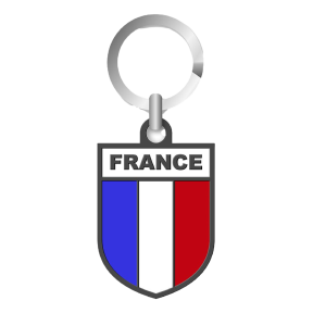 Sleutelhanger Frankrijk - Army Design by Summit Outdoor
