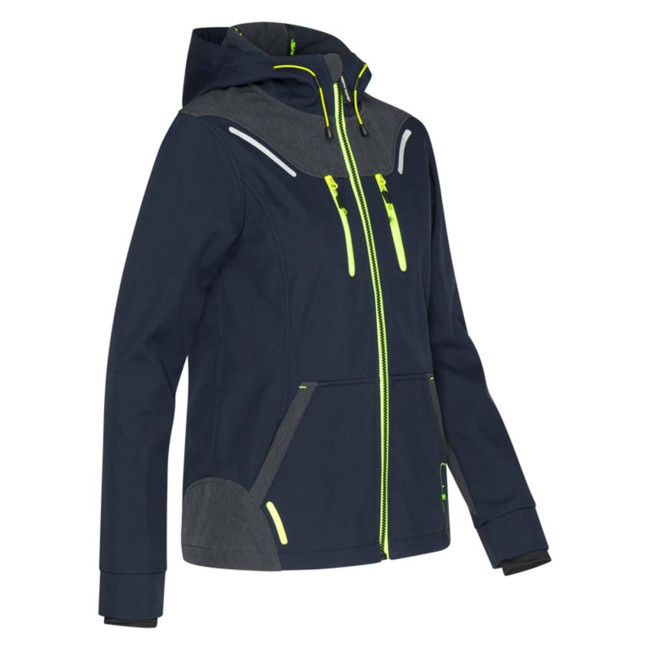 Florence Jacke Marine und Neongelb - North Ways