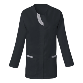 Tunique femme manches réglables Lila Noir et gris - SNV