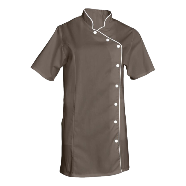 Dames tuniek korte mouwen Odile Taupe - SNV