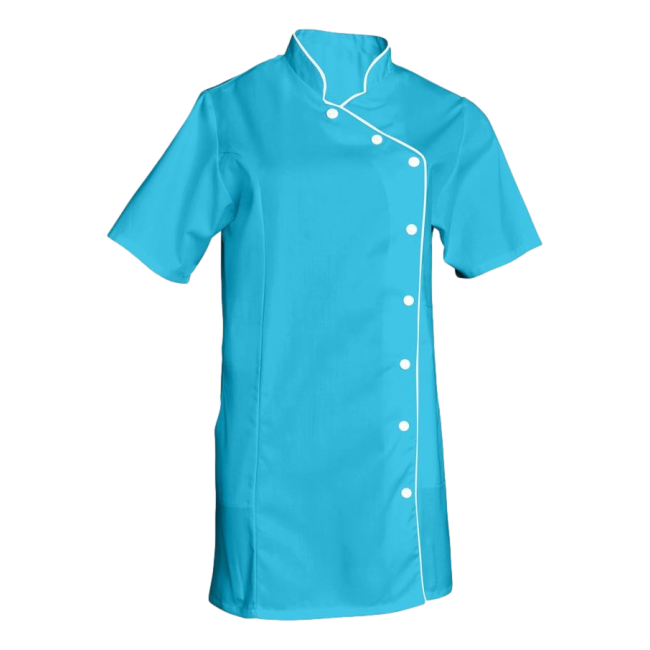 Tunique femme manches courtes Odile Bleu - SNV