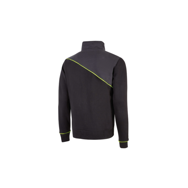 Sweat-shirt zippé imperméable Uranus Black Carbon - U Power
