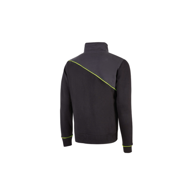 Sweat-shirt zippé imperméable Uranus Black Carbon - U Power