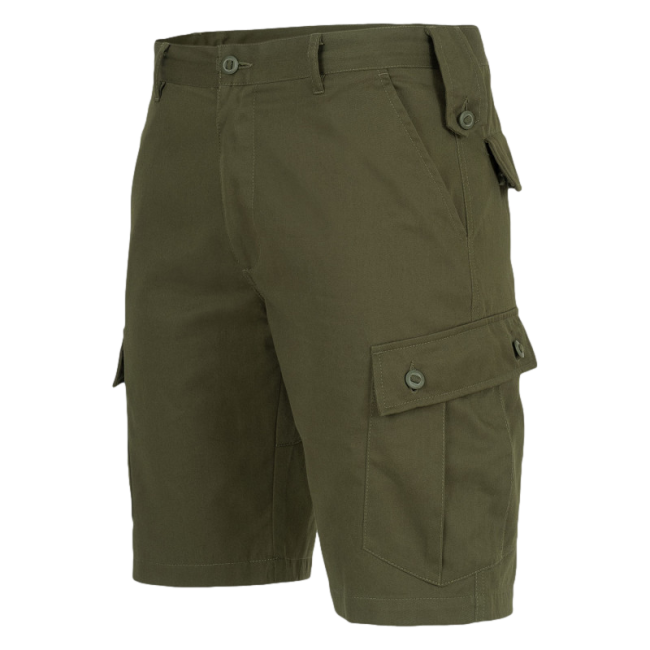 Herren Cargo-Bermudashorts Elite olivgrün - Highlander