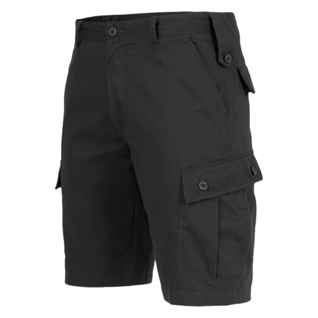 Herren Mehrtaschen-Bermuda Elite schwarz - Highlander