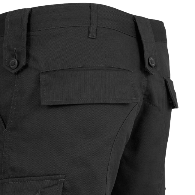 Herren Mehrtaschen-Bermuda Elite schwarz - Highlander