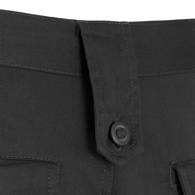 Herren Mehrtaschen-Bermuda Elite schwarz - Highlander