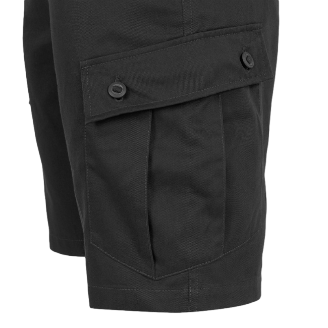 Bermuda multi-zakken heren Elite zwart - Highlander