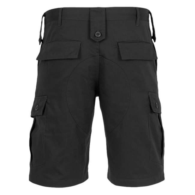 Bermuda multipoches homme Elite noir - Highlander