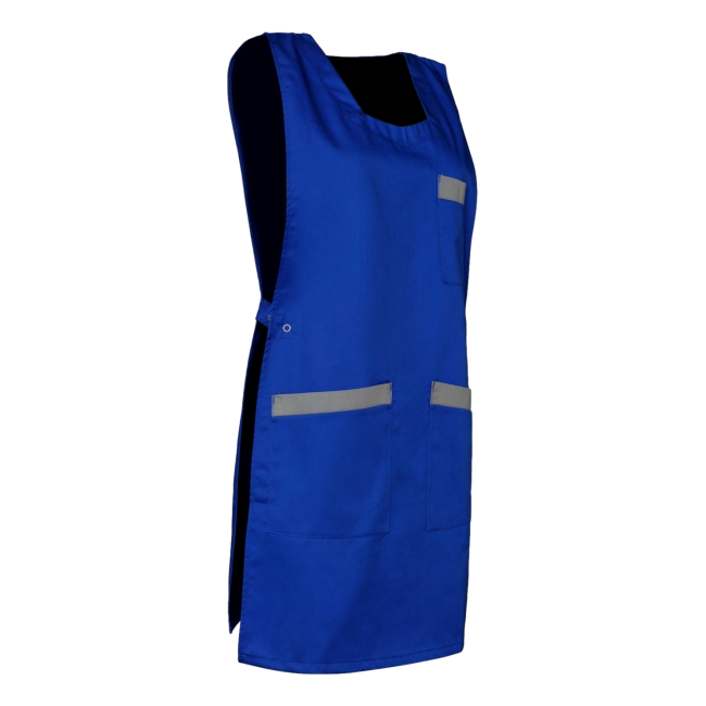 Chasuble femme Gladys Bleu roi et gris - SNV
