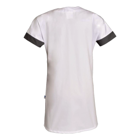 Tunique femme manches courtes Berny Blanc et gris - SNV