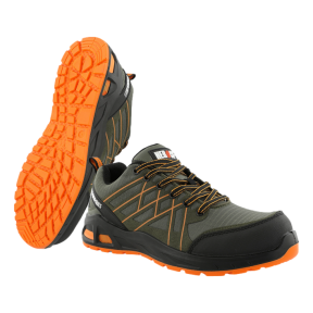 Niskie buty robocze Varro S1P Ciemne khaki - Herock