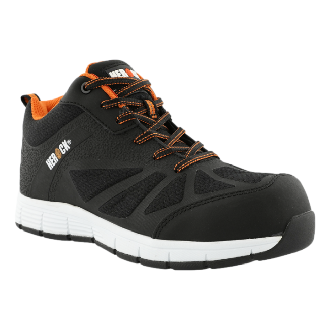 Hohe Sicherheitsschuhe Lebron S1P Schwarz - Herock