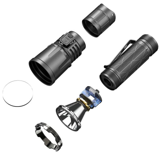 Lampe tactique rechargeable XT21X PRO 4400 lumens - Klarus