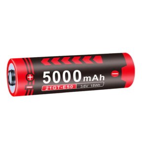 Batterie 21700 5000mAh 21GT E50 pour lampe XT21C, E3 et GL4 - Klarus