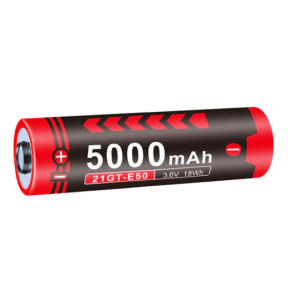 Batterie 21700 5000mAh 21GT E50 pour lampe XT21C, E3 et GL4 - Klarus