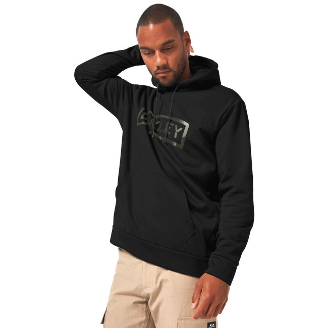 Bluza z kapturem Tab hoodie Czarna - Oakley