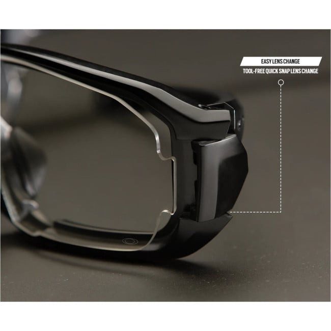 Lunettes balistiques HNBL Noir Verres gris - Oakley