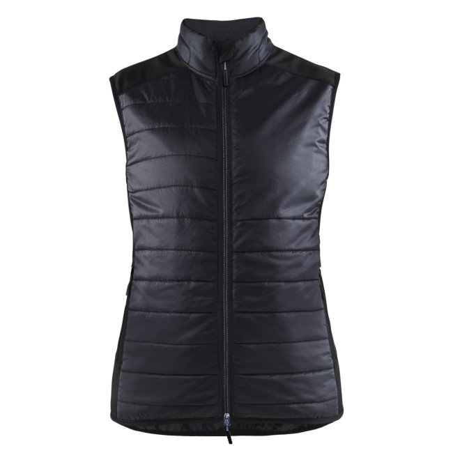 Gilet doublé femme Noir/Gris foncé - Blaklader