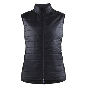 Gilet doublé femme Noir/Gris foncé - Blaklader