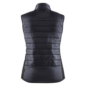 Gilet doublé femme Noir/Marine foncé - Blaklader