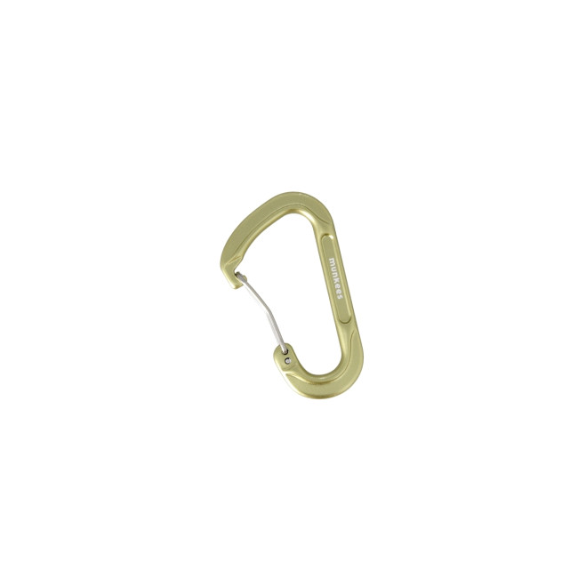 Gesmede karabijnhaak 75 mm GOUD - Munkees
