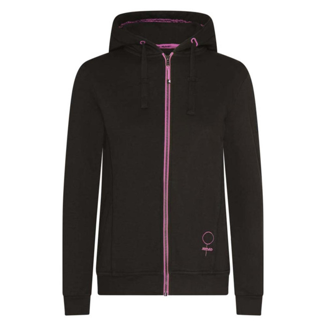 Gilet de travail femme ZANA noir fushia - North Ways