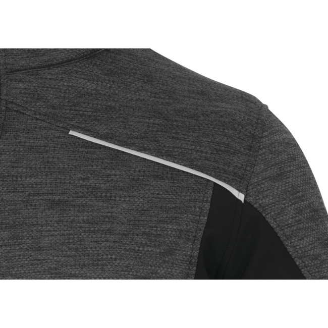 Fleece vest met rits Nagoya 2 grijs/zwart - Delta Plus