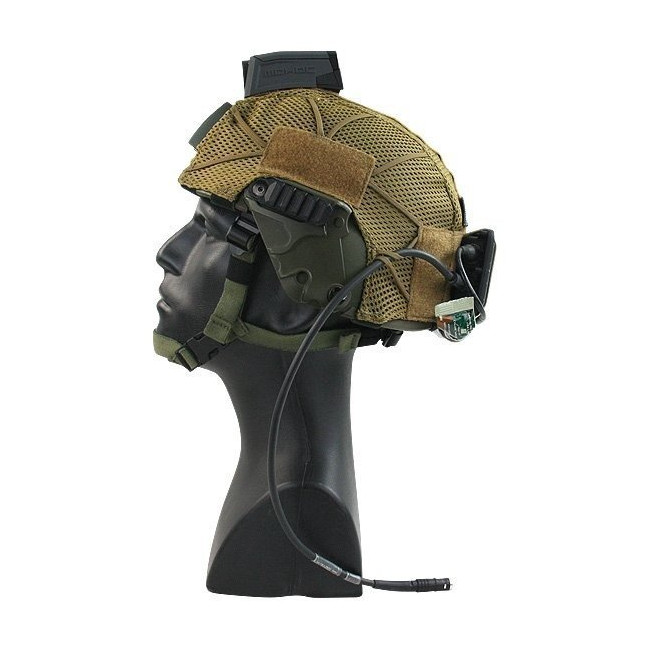 Couvre casque MSA Félin tan - Arktis