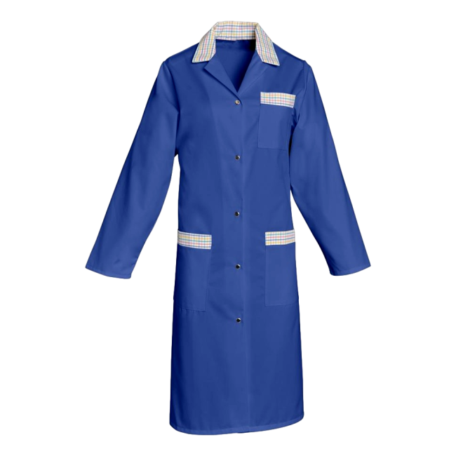 Blouse voor dames met verstelbare mouwen Sophie Koningsblauw - SNV