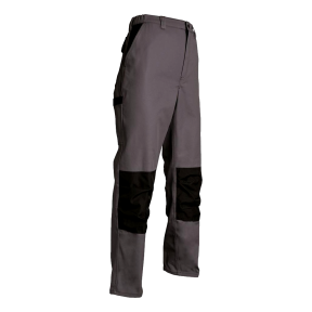 Pantalon de travail homme Leon Gris mole et noir - SNV