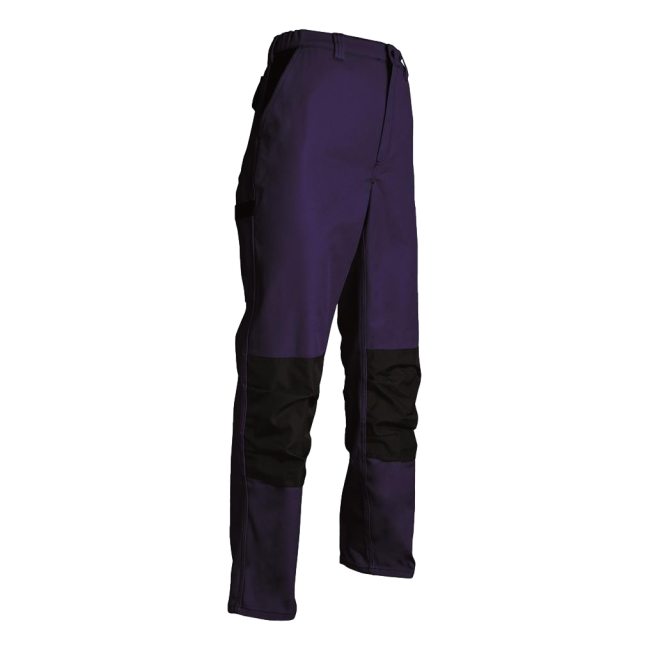 Pantalon de travail homme Leon Bleu marine et noir - SNV
