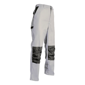 Werkbroek voor heren Leon Wit - SNV