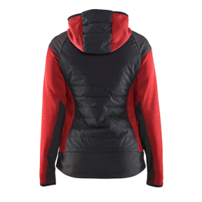 Veste hybride femme Rouge/Noir - Blaklader