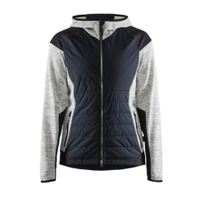 Veste hybride femme Gris Chiné/Noir - Blaklader